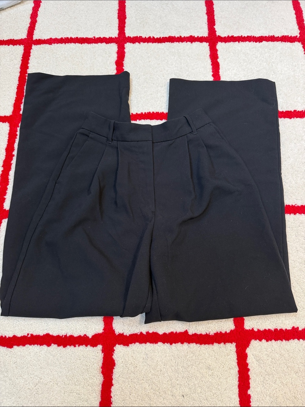 Abercrombie & Fitch Sloane Tailored Wide Leg Pant